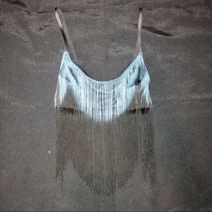 Ombré Fringe Bralette